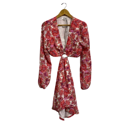 Showpo Womens  Size 12 Floral semi-backless dress 