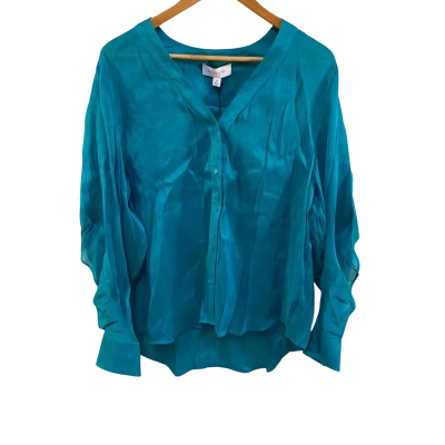 BNWT Witchery Womens  Size 16 Button Up Top Jade
