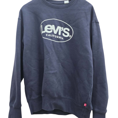 Levis Unisex  Size M Crew Neck Jumper Black (03)