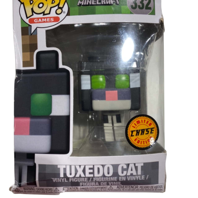 Funko Pop Games Mojang Minecraft Tuxedo Cat #332 Limited Edition