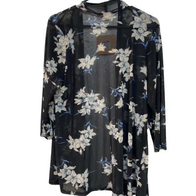 Noni B Womens  Size M Kimono Black  