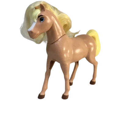 Mattel Barbie  Collectable Light Brown Plastic Horse 2020 Approx 20cm high