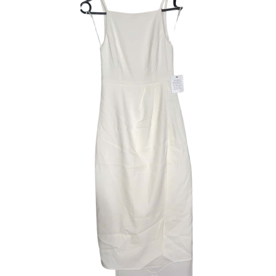 Willa Women's Size 6 White Square Neck Dress BNWT