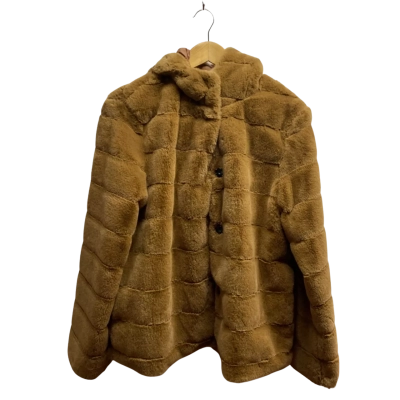 Christian Siriano Women’s Fur Coat Brown