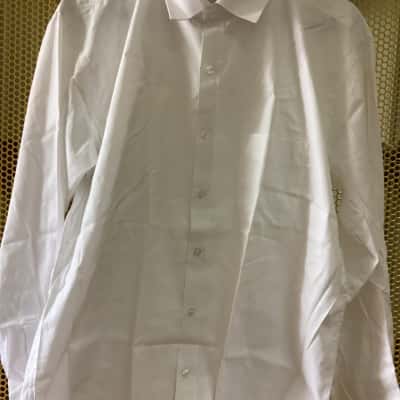 Zara Man Mens  Size 10 Business Shirt White 