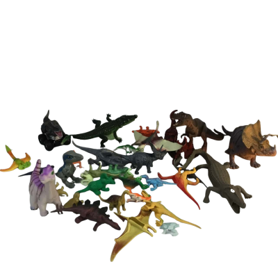 Assorted Dinosaur Toys as is