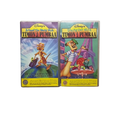 Timon & Pumbaa VHS Tapes 