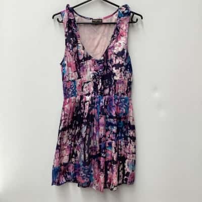  Womens  Size 10 Casual Dress / Sleeveless Dress  Multicoloured 