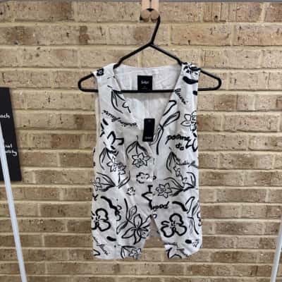 Sportsgirl Womens SKCHFLRL top  Size 12 