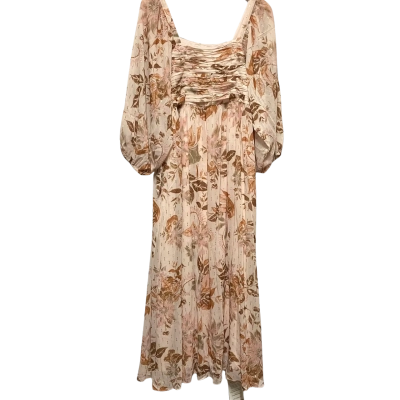 Three of Something Womens Maxi Dress Multicoloured / Pink  