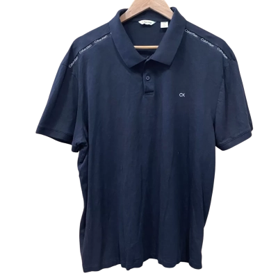 Calvin Klein Black Polo Top Size XL