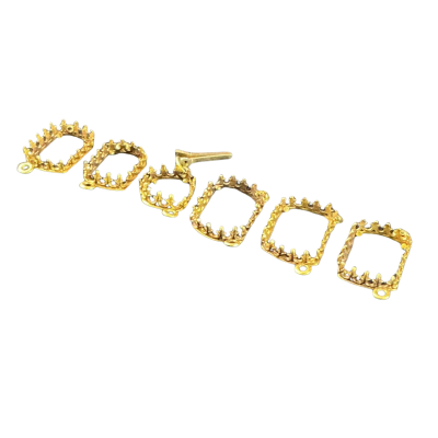 14ct 585 gold 4.6 grams total tested not stamped