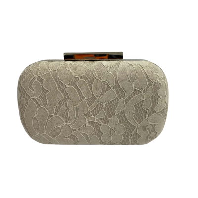 Colette Hayman  Womens Clutch Cream 