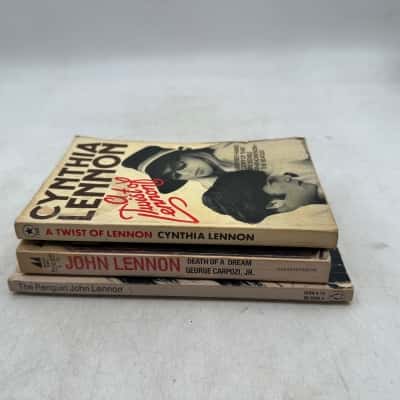 3 Rare Vintage John Lennon Books 