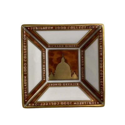 Richard Ginori Lubilaeum 2000 Collection Posacenere - Ashtray Castel Sant Angelo