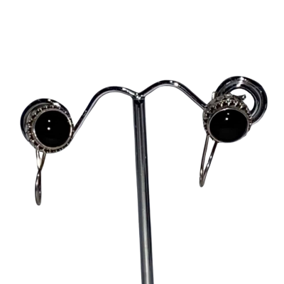 925 Marked SILVER EARRINGS With Stones