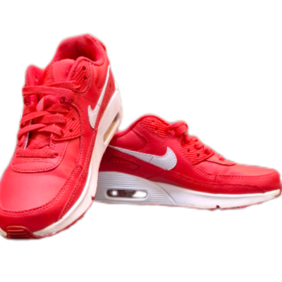 Nike Air Max 90 Red Kids Sneakers 