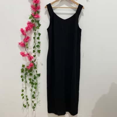 Free Woman Womens Sleeveless Dress Size 18 Black  