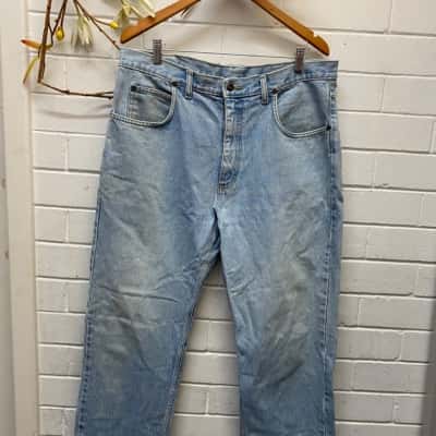 Relaxed Slim Fit Blue Denim Jeans