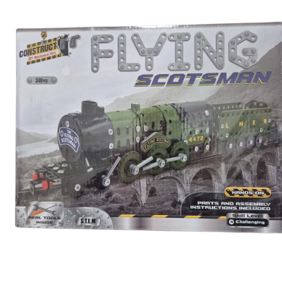 Flying Scotsman STEM Construction Toy  train Set – New in box.