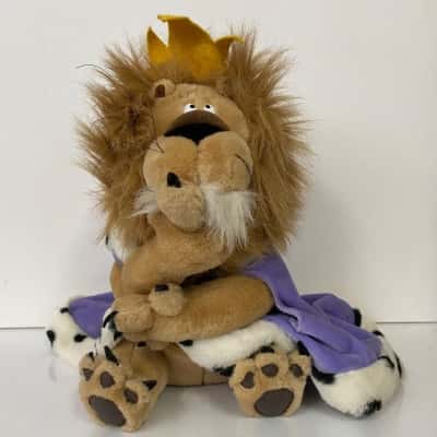 Royal King Lion Forest Family Plush