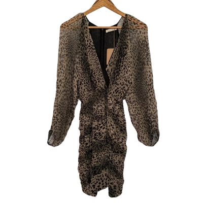 Stevie May Size S Animal Print Mini Dress