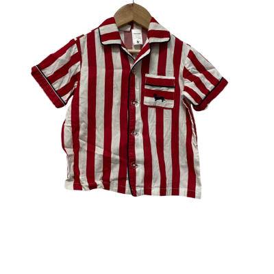 Peter Alexander Kids Set Red / Striped / White Size 3