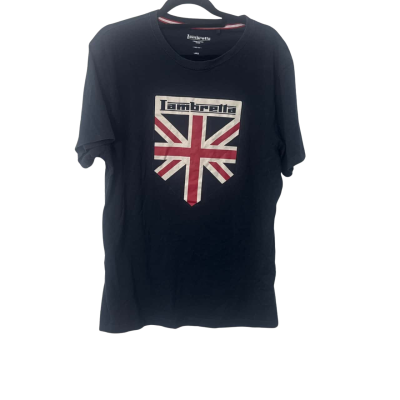 Lambretta  Size L Navy Blue T shirt 