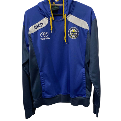  NRL Authentic Cowboys Mens Hoodie Blue 