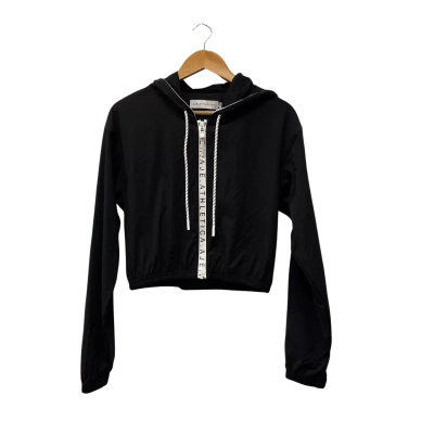 AJE Womens  Size 8 Cropped spray  Jacket  Black  / White 