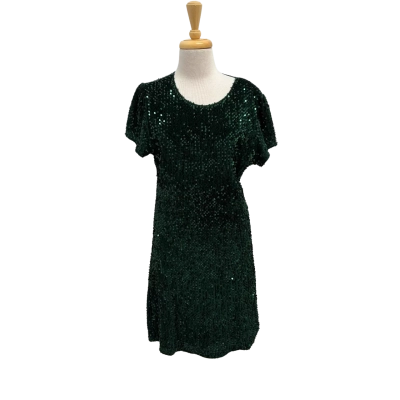 Caroline Morgan Sequin Mini Dress.  Size 12.  New with tags