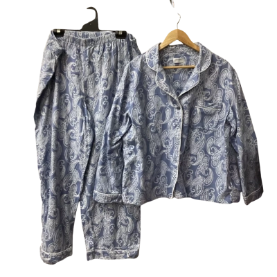 Sussan Womens  Size XXL Pyjamas Blue flanellette