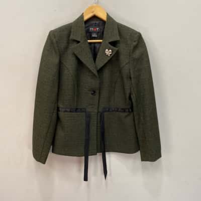  Womens Mot Size M Blazer Green 