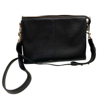 Oroton Womens Cross Body Bag Black  