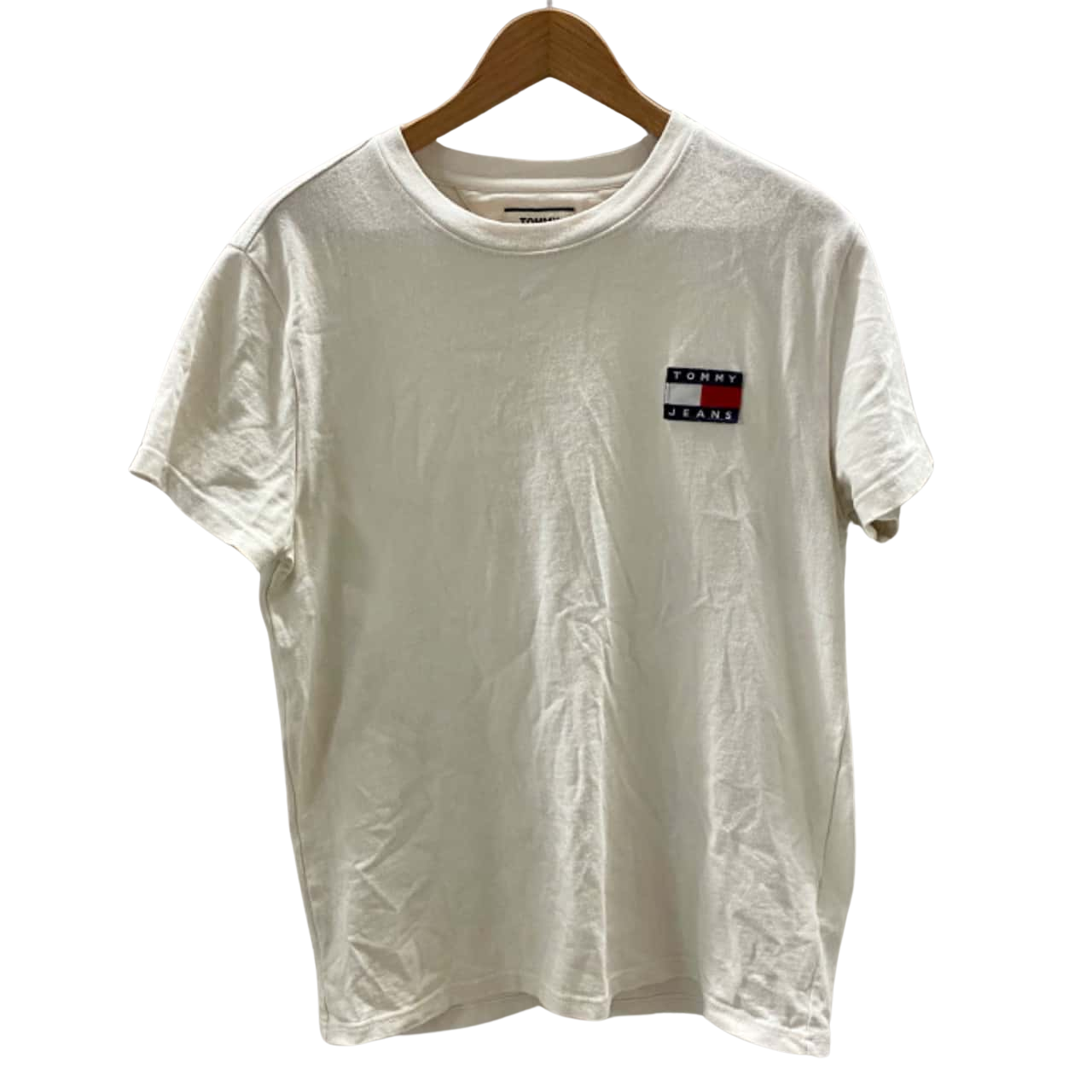 Tommy Hilfiger Mens Size S Cream Tshirt(s)