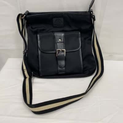 Santa Barbara Polo Club Women's Purse Leather Trims Black  