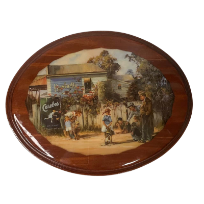 d'Arcy W. Doyle "The Big Ring" Oval Wall Plaque 