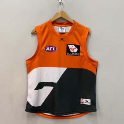 AFL GWS Giants Guernsey Size Large