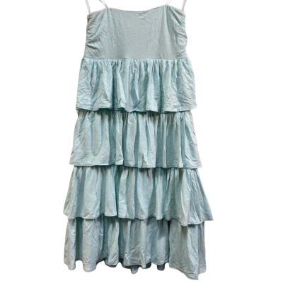 Forever New Womens  Size 8 Strapless Dress Blue 