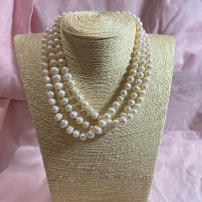 ENDLESS STRAND OF FRESHWATER PEARLS