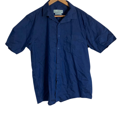 Ramraj Culture Club  Size 42 Business Shirt Navy Blue 