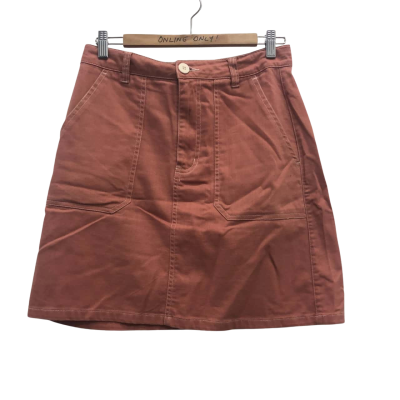 Dangerfield / Princess Highway Womens  Size 10 Mini Skirt Coral / Pink  