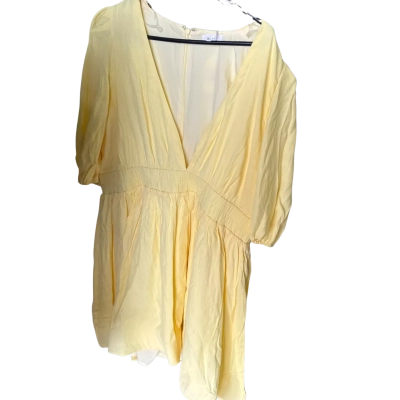 Billy J Womens  Size 20 Yellow Dress 