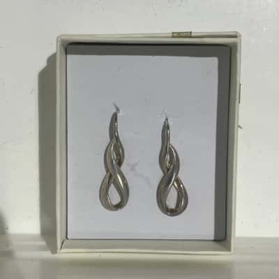  Women's Earrings 925 Silver 