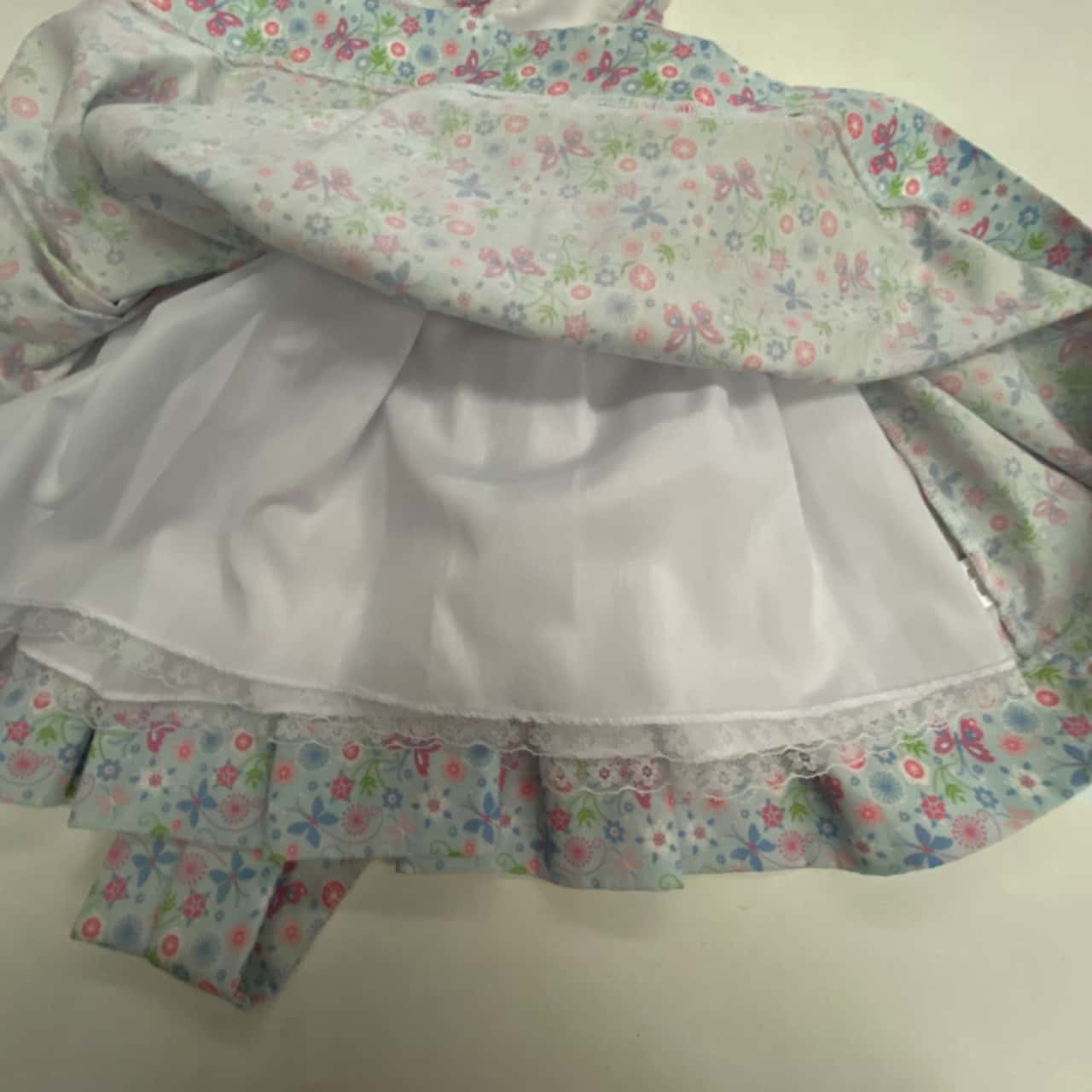 Korango Natural Class Collared Smocked Voile Dress  - Ivory (Size NB-2Y) main image 0