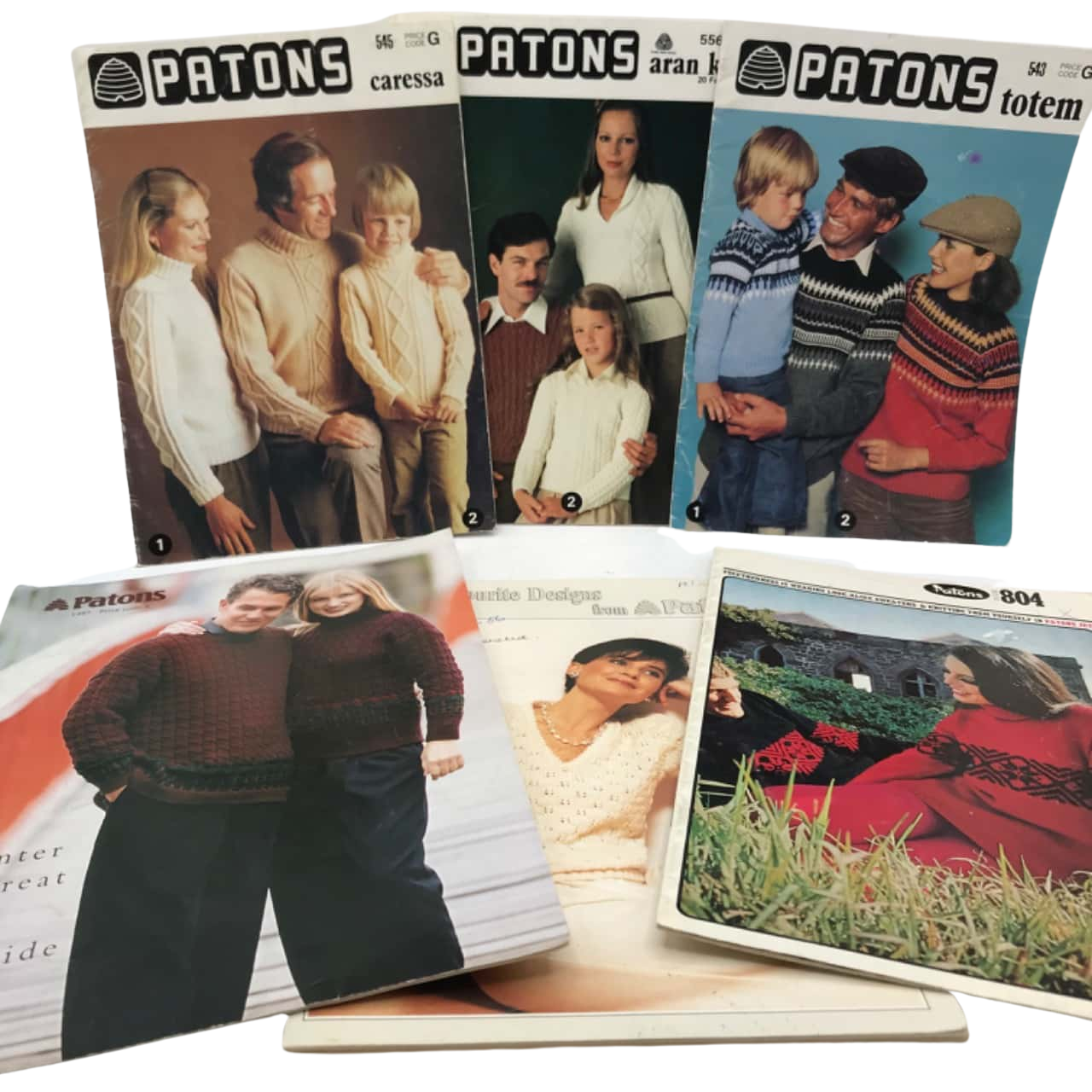Vintage Knitting Pattern Books X 6 70 S And 80 S Family Patterns Classic Styles S Vintage Knitting Pattern Books X 6 70 S And 80 S Family Patterns Classic Styles S
