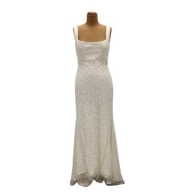  Womens Alexandra Grecco Beaded Tulle Bridal Dress  Size 10 US (AUS SIze 12)Ivory
