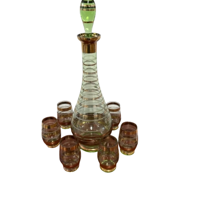 Hand Blown Glass Decanters