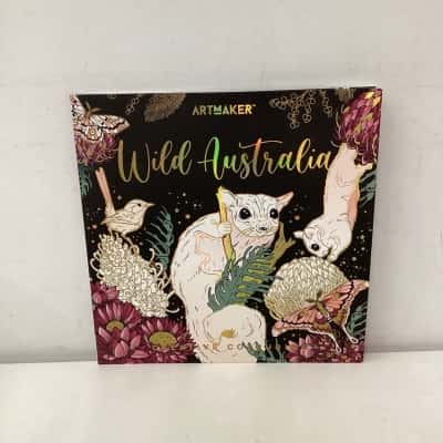 NEW - Wild Australia colouring book
