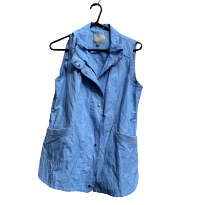 Yarra Trail Women's Blue Zip Up Vest Size 10 